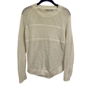 Prana‎ Kokomo Lightweight White Sweater Size S